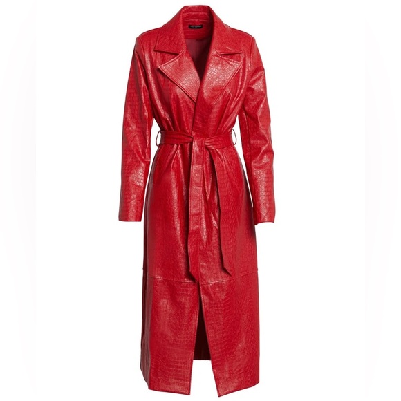 Naked Wardrobe The Crocodile Coat - Picture 7 of 15